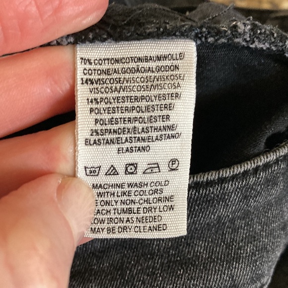 We the Free CRVY Lace Up Crop Wide Leg Jeans - Picture 8 of 8